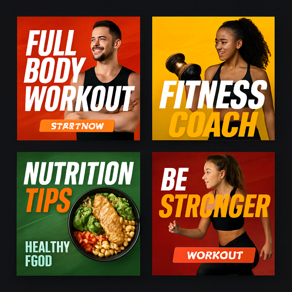 Fitness Coach Social Pack preview