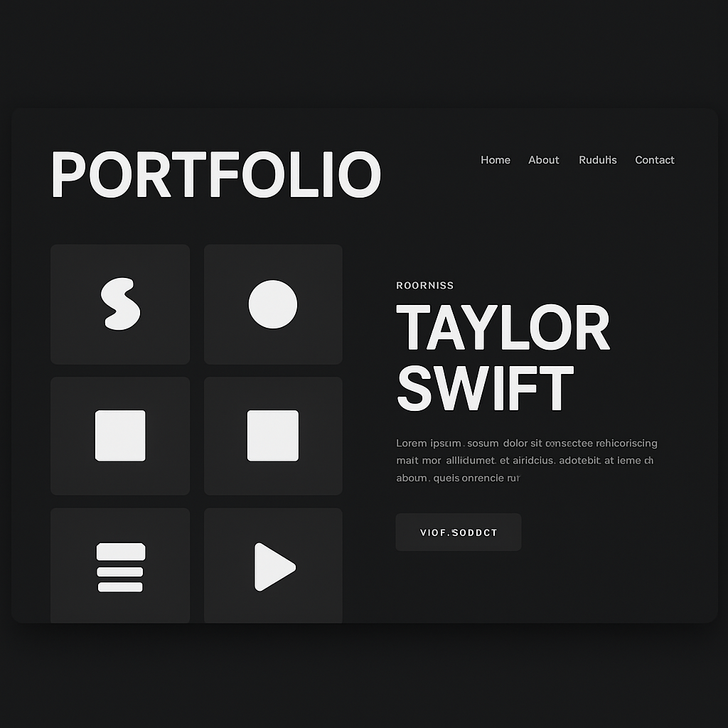 Creative Portfolio Template preview